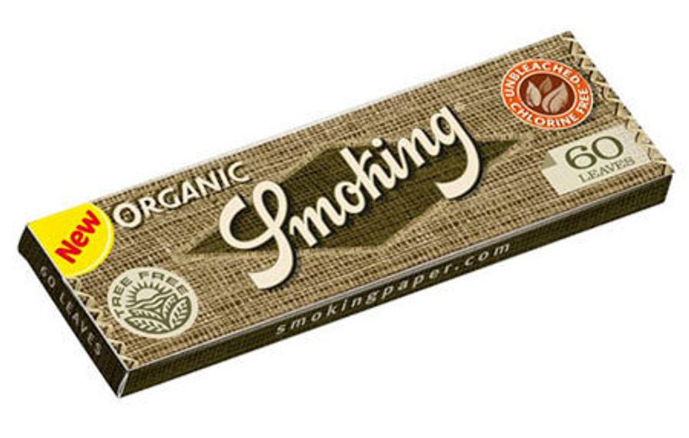 Бумага для самокруток Smoking Organic 60 листов