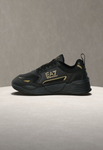 EA7 Emporio Armani ACE RUNNER NEW UNISEX - кроссовки на шнуровке - Чёрный
