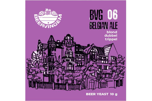 Дрожжи пивные Beervingem для бельгийского пива "Belgian Ale BVG-06", 10 г.