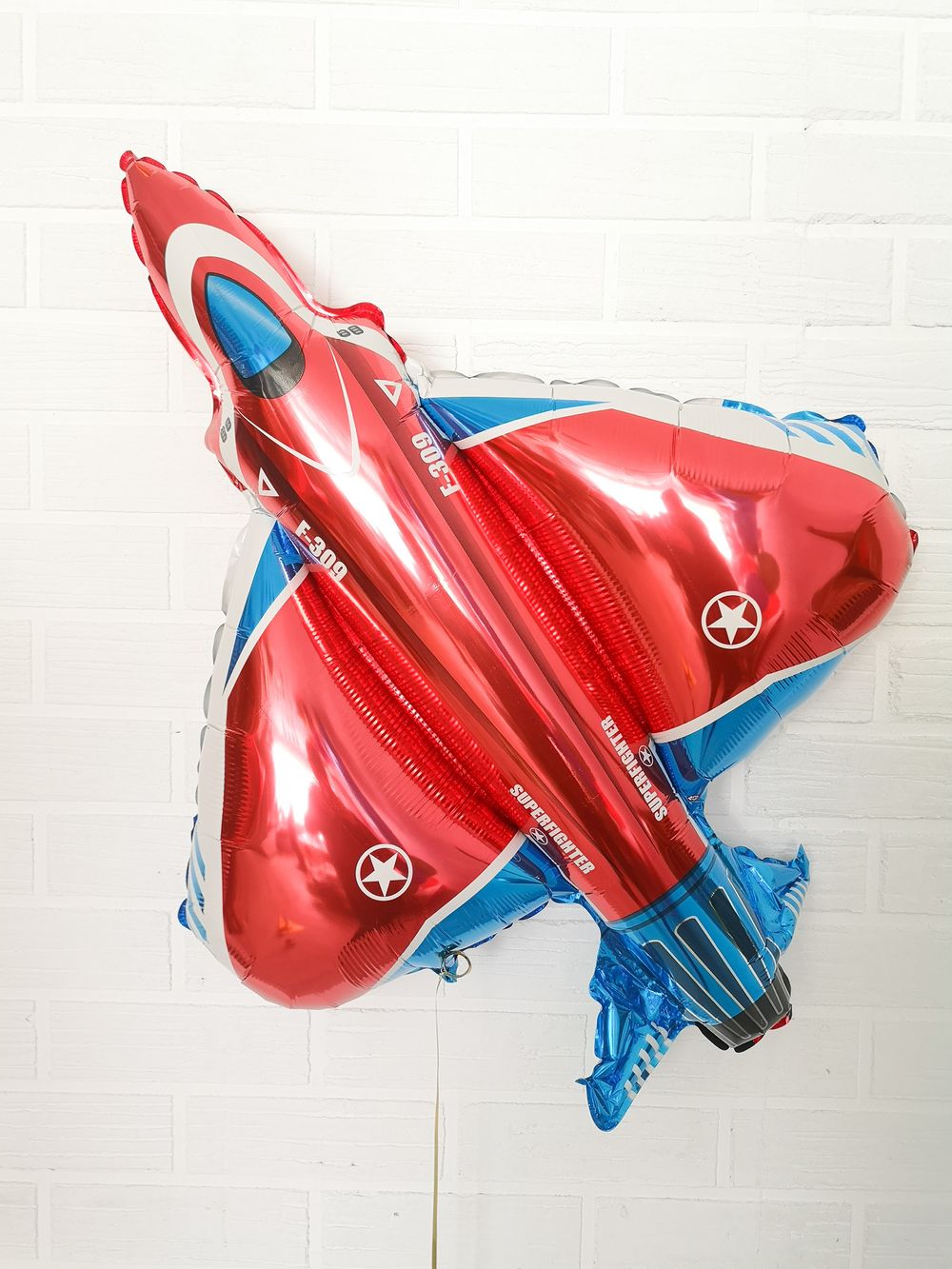 F Шар фигура"Истребитель красныйШар " 39Шар "/99 см (БГ-30) 