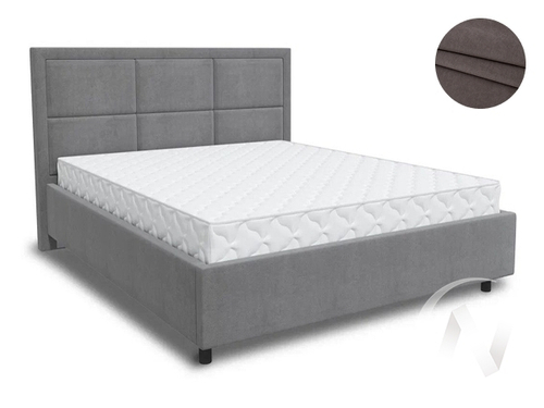 Кровать Квадро 3 1;4 (Ultra Stone; 1 категория)