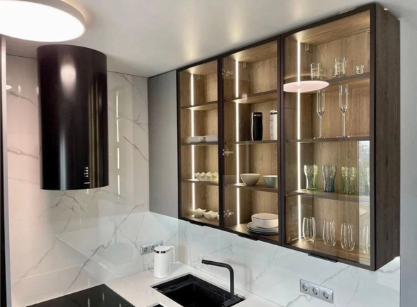 Примеры современных кухонь в дизайне из интернета