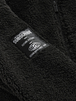 Куртка флисовая на молнии для мальчика Next B02-022, Черный