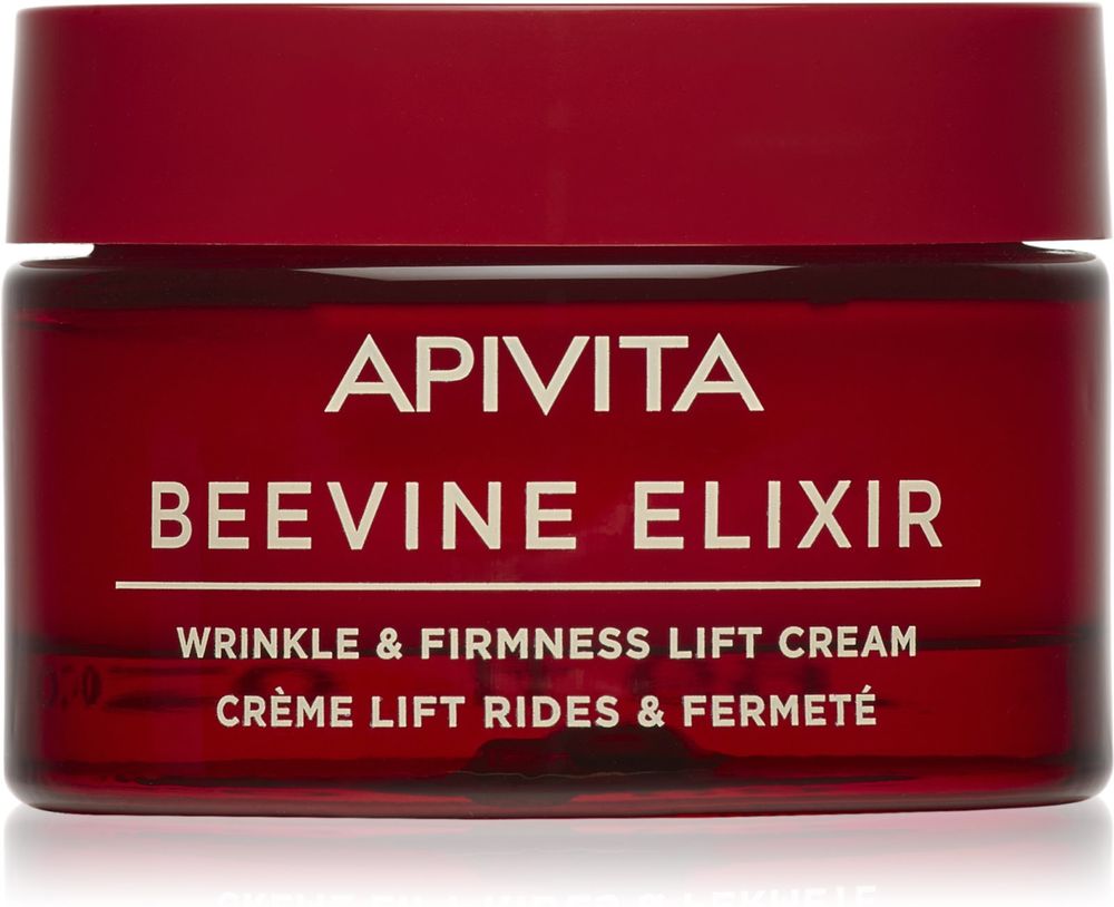 Apivita Beevine Elixir - лифтинг-укрепляющий крем для питания и оптимального увлажнения кожи. /  Rich texture 50  ml  / GTIN 5201279094195