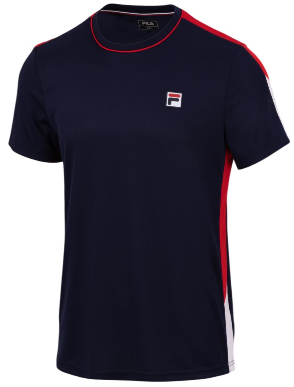 Теннисная футболка Fila Gabriel - navy/fila red