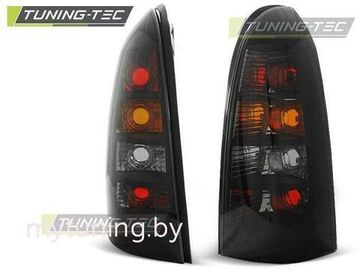 Задние фонари Opel Astra G black