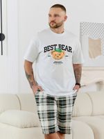 Костюм мужской Мишель-7 Виотекс ЗЕЛЁНЫЙ