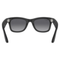 Умные очки Ray-Ban Meta Wayfarer RW4008 (Матовая чёрная оправа, линзы поляризованные графитовый градиент), размер M