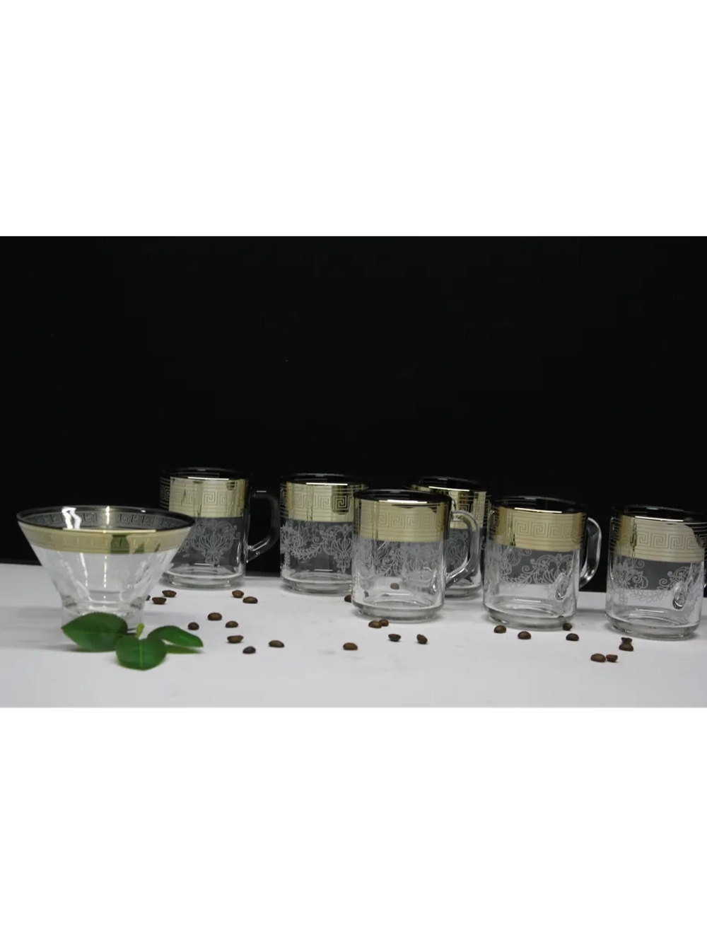 Чайный сервиз с креманкой "Барокко"