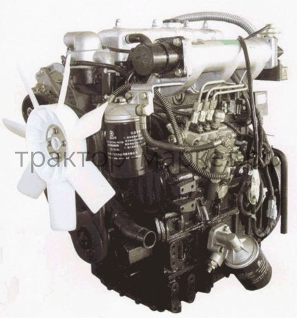 Двигатель дизельный КМ385BT — 47E1 DongFeng 244 (под однодисковую корзину сцепления D=226 мм)