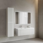 Тумба с раковиной Sancos Snob R 1.0 SNR1.0120LW/SNR1.0120RW Bianco