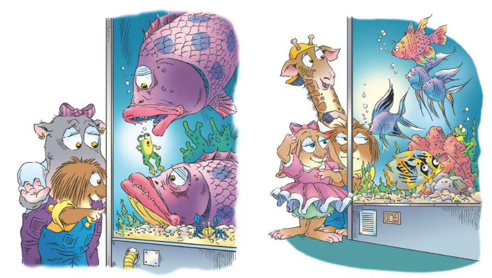 Как я был в аквариуме