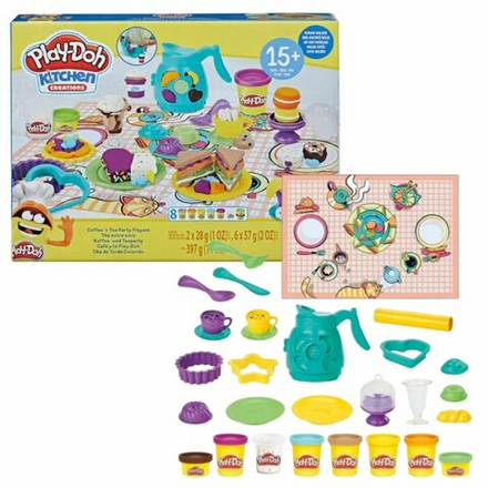 Игровой набор для лепки Play-Doh Kitchen Creations Coffee 'n Tea Party - Кофе и чаепитие - Плей До 110352