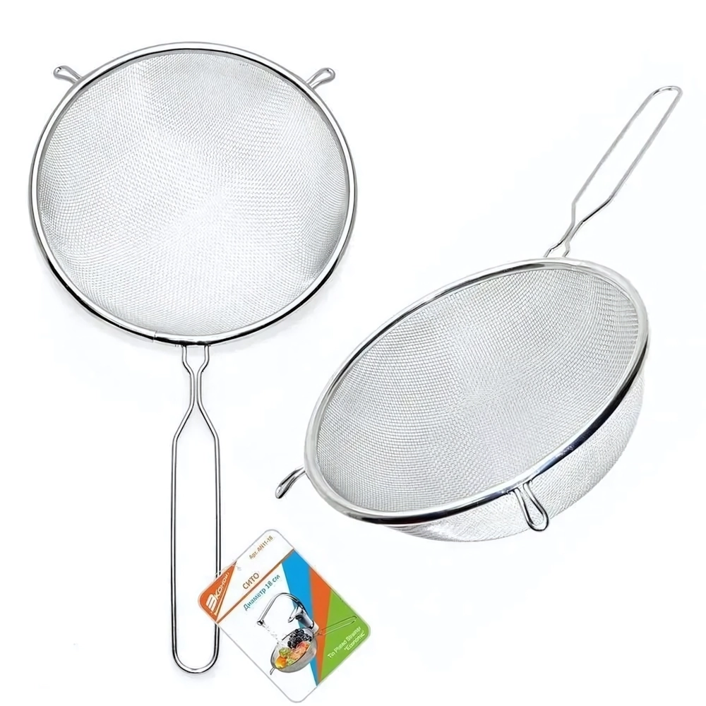 Сито 18см Эконом (сталь) , AN11-18