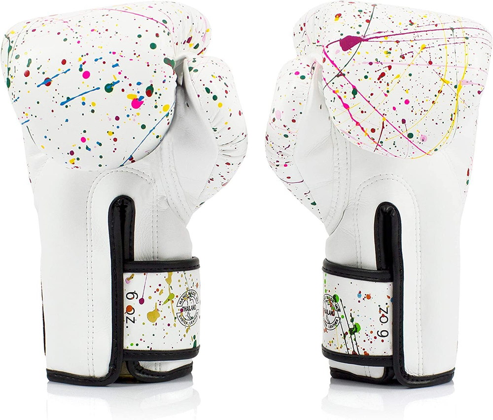 Боксерские перчатки Fairtex BGV-14 Painter WH