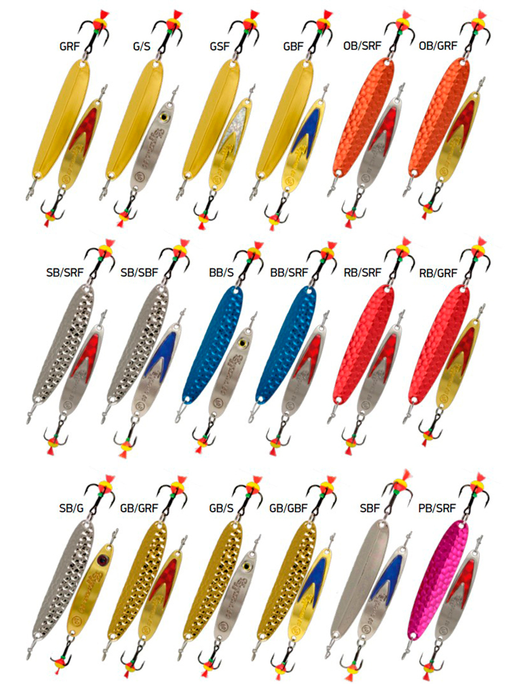 Блесна для рыбалки ECOPRO Судачья с глазом, 65мм, 12г, BIB, зимняя на судака, щуку, окуня, вертикальная