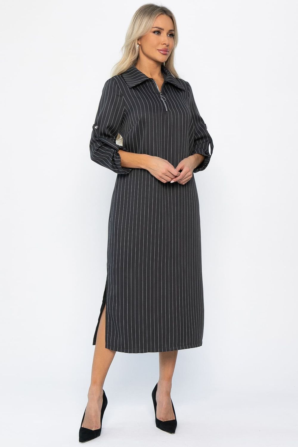 Платье Лоуренс (графит) П14331-18М LT Collection