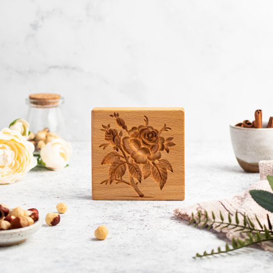 Набор прованская сентифолия (штамп + вырубка)