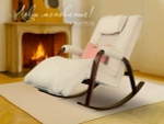 Массажное кресло качалка FUJIMO Time2Chill TEDDY Белый
