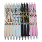 Ручка пиши-стирай "Africa" 0,5мм, автомат, с грипом, синяя, 4 вида микс