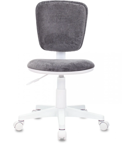 Кресло детское Бюрократ CH-W204NX серый Italia 26 крестов. пластик пластик белый