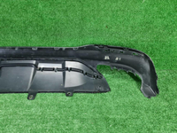 Юбка заднего бампера Mercedes GLE W166 (15-18) AMG