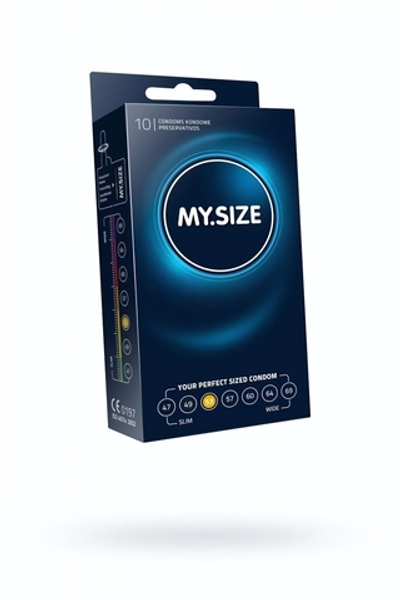 Презервативы MY.SIZE № 10 размер 53 ширина 5,3 см