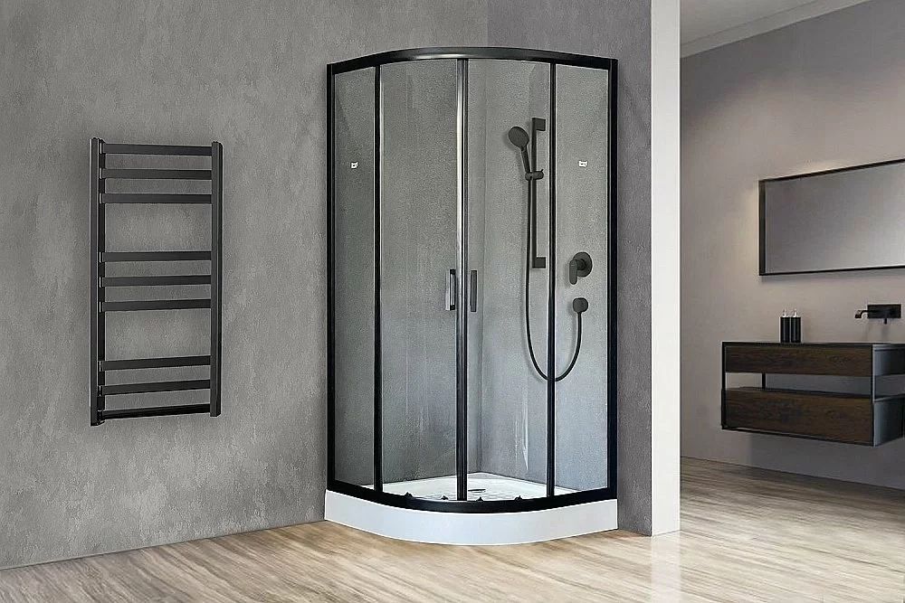 Душевой уголок Royal Bath RB90HK-T-BL 90х90 прозрачный