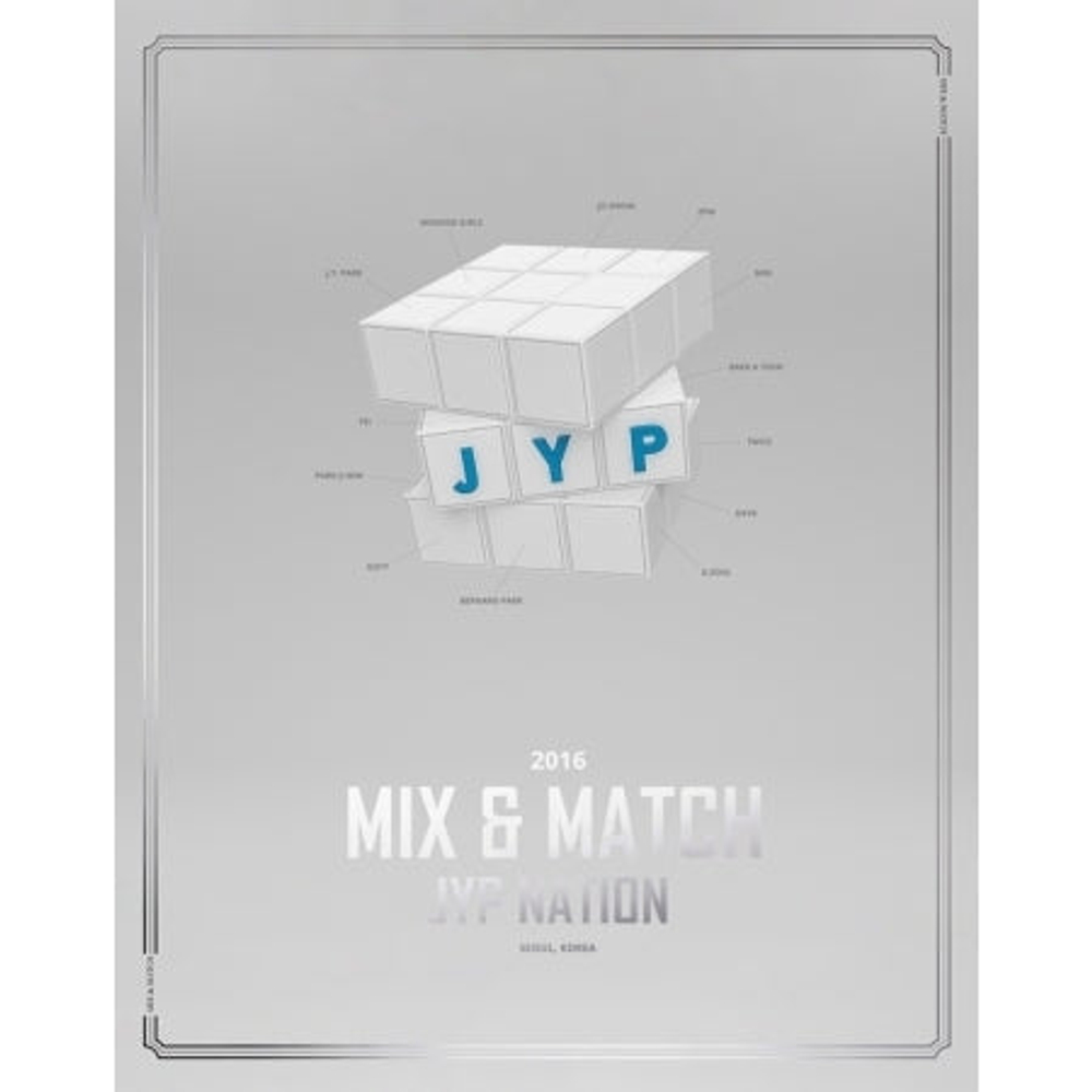 товары JYP NATION - JYP NATION KOREA 2016 MIX & MATCH Concert Photo Book
