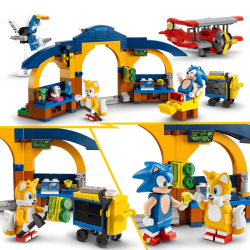LEGO Sonic the Hedgehog - Тейлз с мастерской и самолетом Торнадо 76991