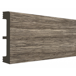 Напольный плинтус ПЛ 30 80-15 Дуб трюфель 2000х15х80 мм (1 шт)