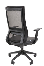 Офисное кресло CHAIRMAN 500 LT без подголовника, экокожа/сетка