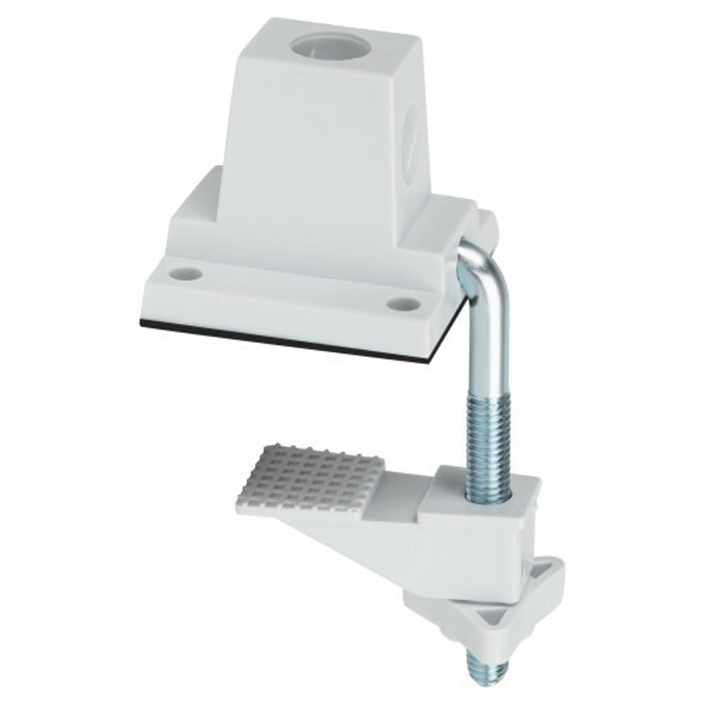 Настольный светильник ЭРА NL-202-G23-11W-W с лампой PL на струбцине и с основанием белый