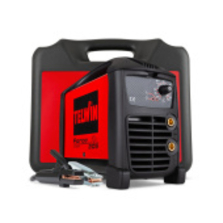 Сварочный аппарат TELWIN FORCE 205 ACX для MMA (DC) + Аксессуары, в пластиковом кейсе (200А, 220В)