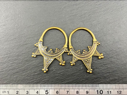 Височные кольца. Русь 10-12 в. (пара)