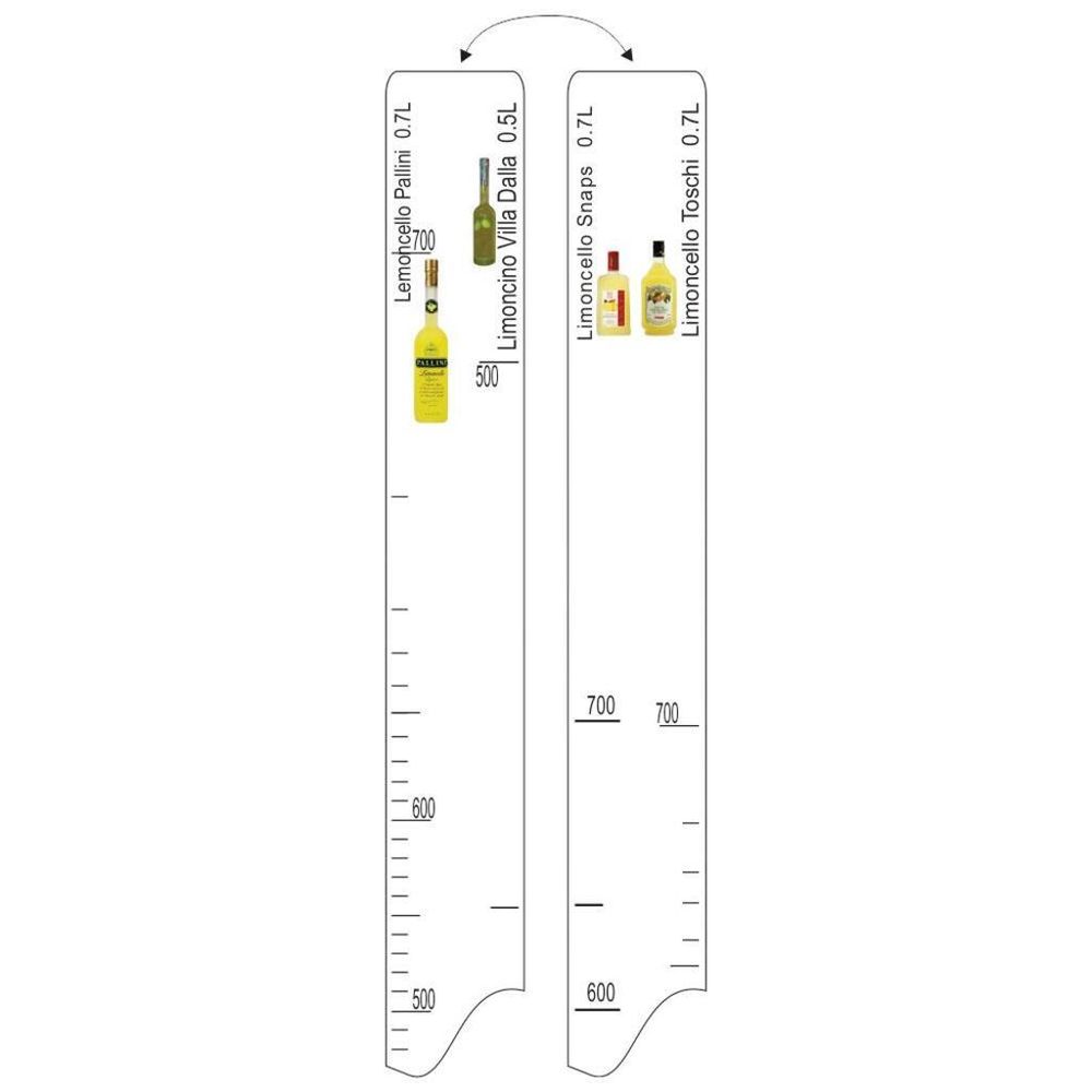 Барная линейка Lemoncello Pallini/ Snaps/ Toschi (700мл) Villa Dalla (500мл), P.L. Proff