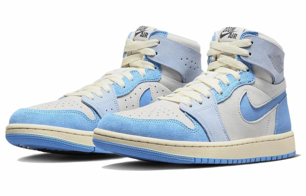 Кроссовки Jordan Air Jordan 1 High Zoom Cmft 2 "University Blue" (Женская размерная сетка)