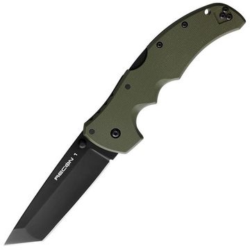Нож Cold Steel 27BTODBK Recon 1 Tanto с клинком из стали CPM-S35VN, рукоять G10
