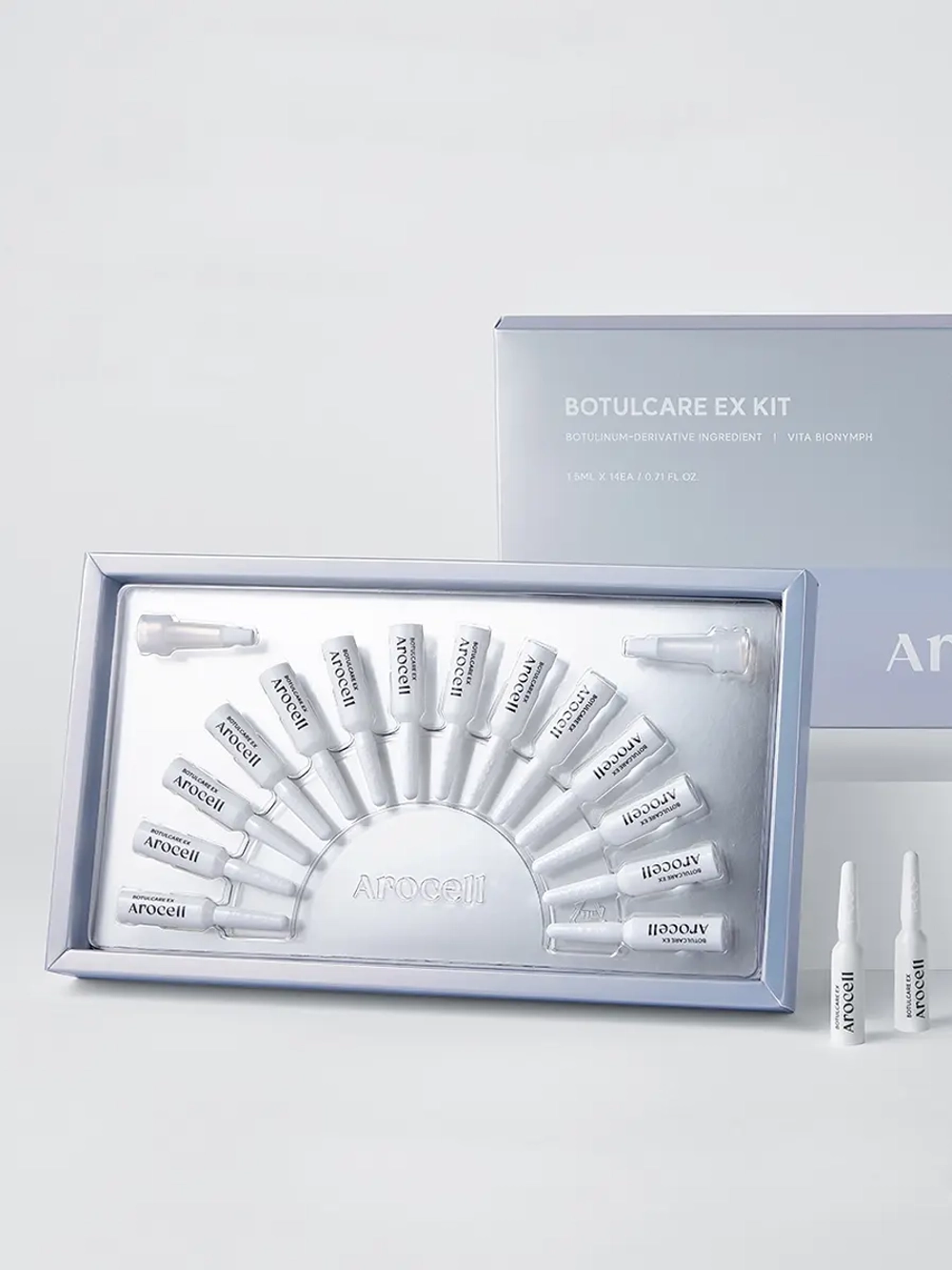 Arocell Пептидные ампулы для лифтинга и восстановления кожи с PDRN Botulcare Ex Kit 1.5 мл х 14 шт