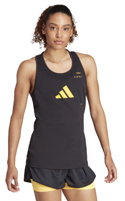 Женский топ теннисный Adidas Aeroready Tennis Category Graphic Tank Top - черный
