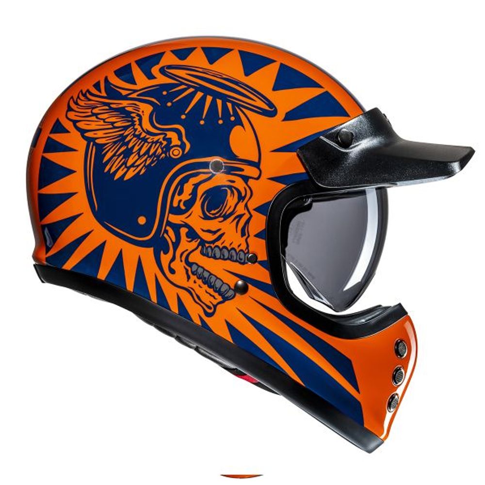 V60 Flame MC27 / Сине-оранжевый