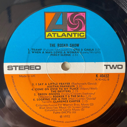 Винтажная виниловая пластинка LP Сборник The Rosko Show (Англия 1972) (Aretha Franklin, Otis Redding, Percy Sledge и др) I Say A Little Prayer