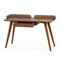Стол Mendas 123х57 см, орех