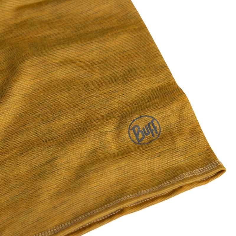 Шерстяной шарф-труба Buff Merino Lightweight Multistripes Maize Фото 9