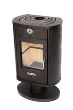 Печь-камин стальная "Сибирь" 10 кВт