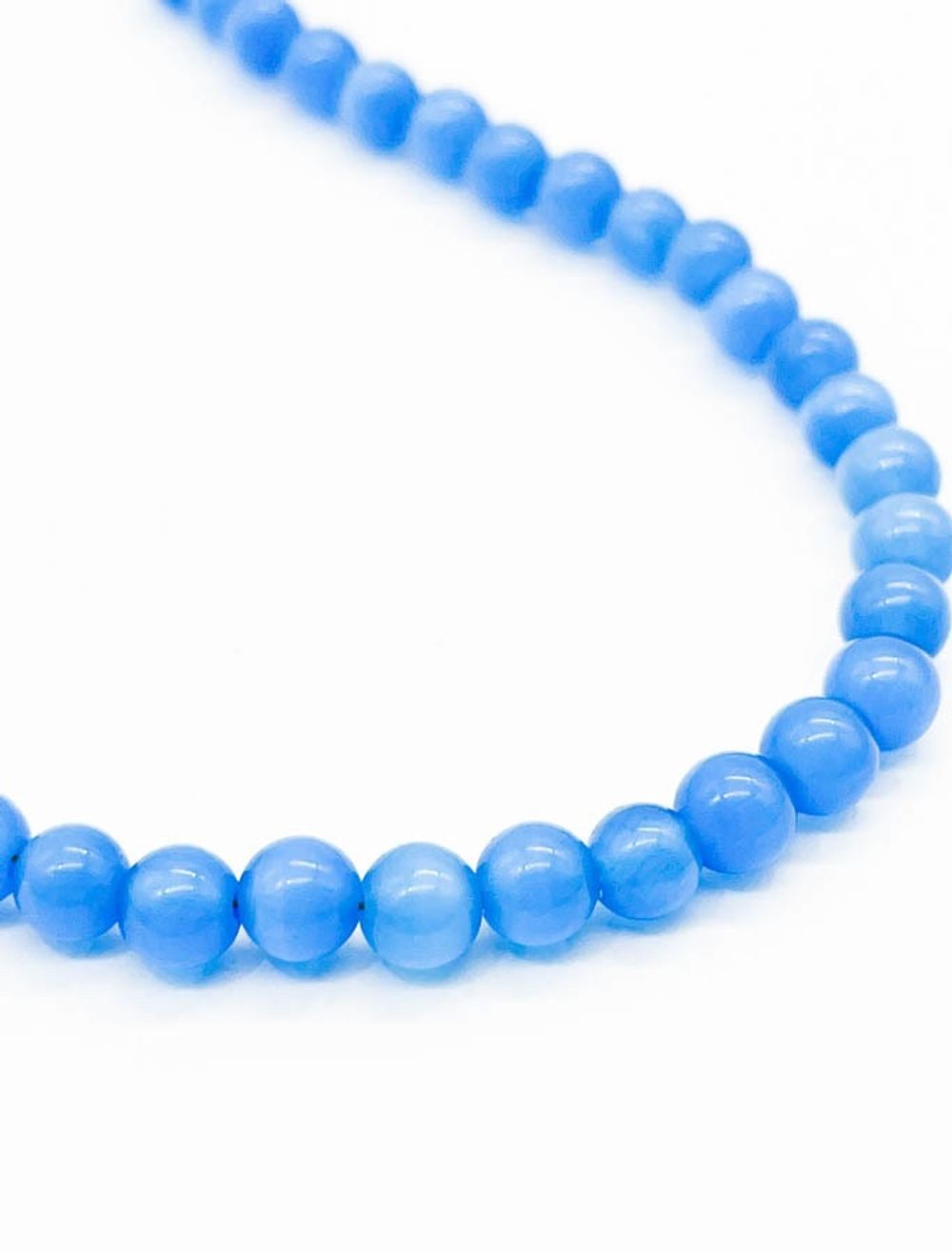 Чокер из камня Cat Eye 6 мм