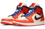 Jordan 1 Mid 'Team Orange Black'