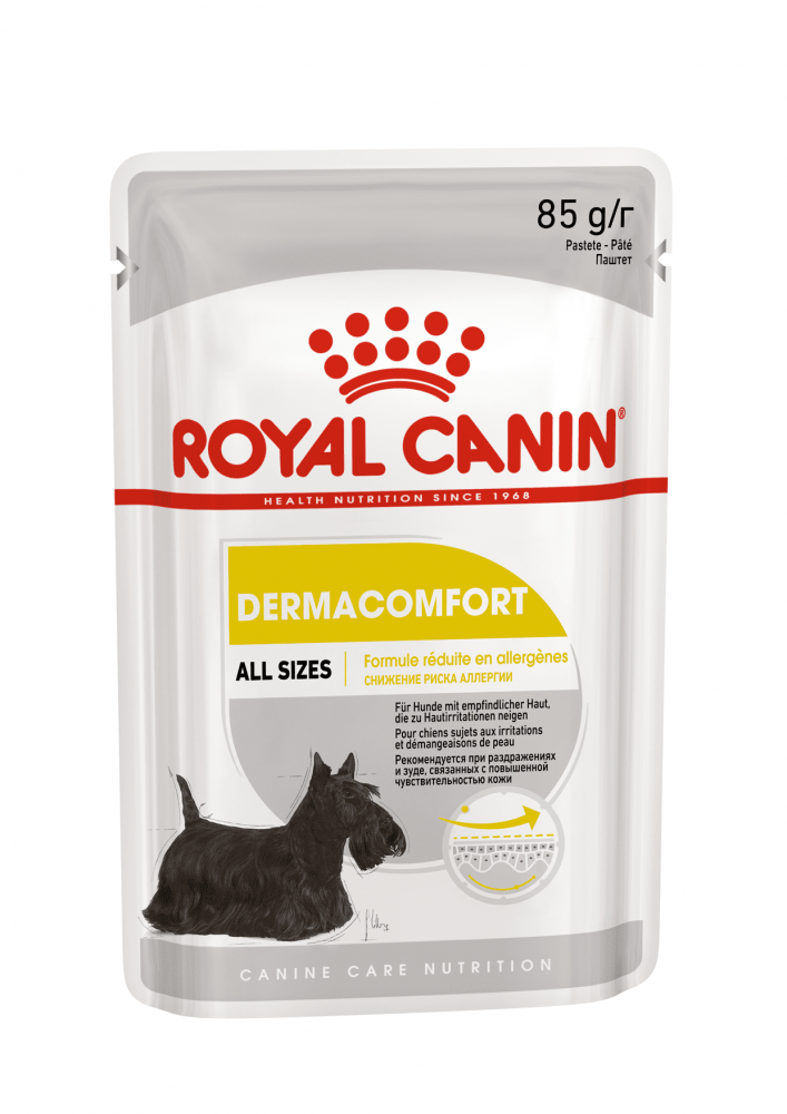 Royal Canin Дерма Комфорт канин эдалт, паштет (85 г)