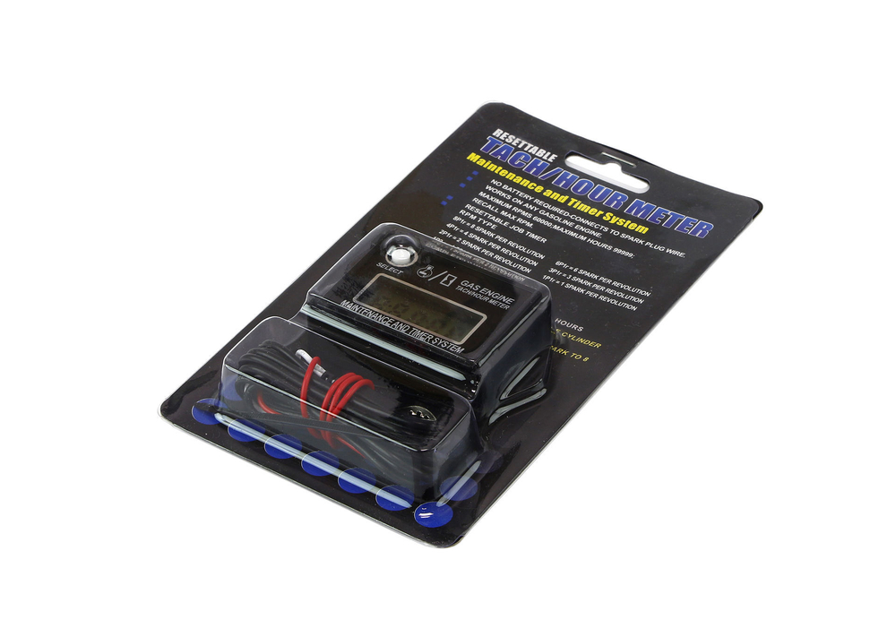 Тахометр универсальный со счетчиком моточасов и индикацией межсервисного интервала