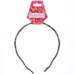 Ободок для волос «КОЛЛИНА», волна, микс 4 цвета, 0,3см (блистер Кокетка в минивложении)